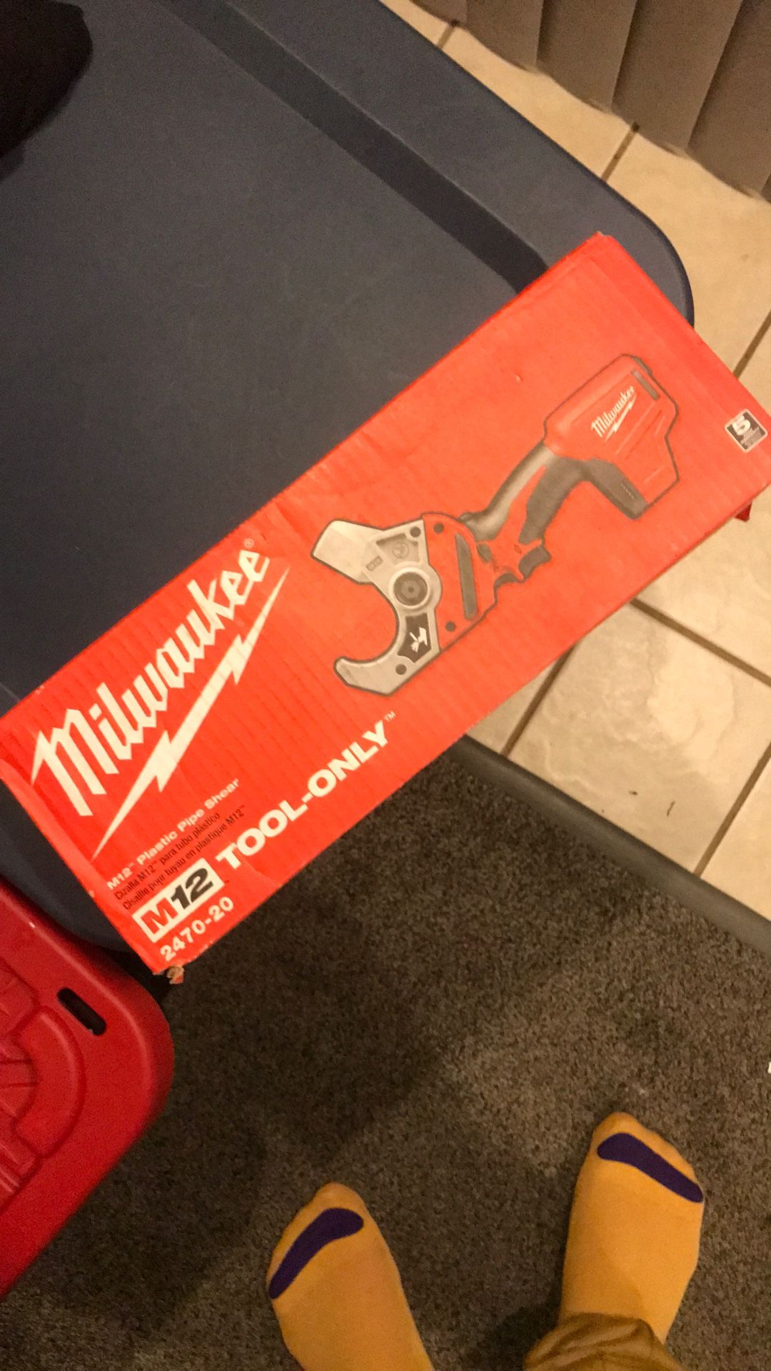 Milwaukee M12 Plastic Pipe Shears