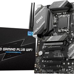 MSI B760 Gaming Plus WiFi Motherboard Intel B760 LGA 1700 ATX
