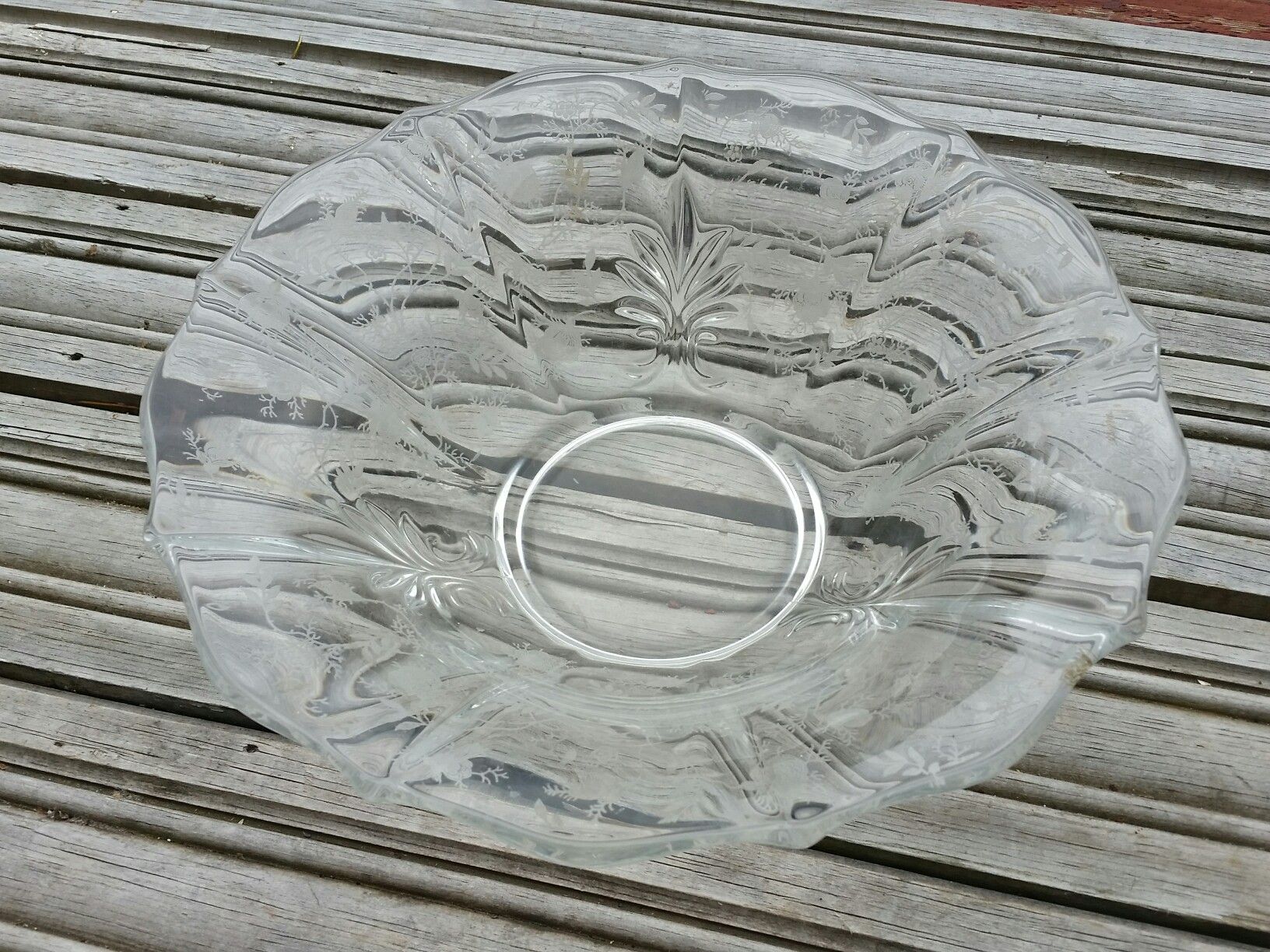 Vintage Fostoria Center Bowl