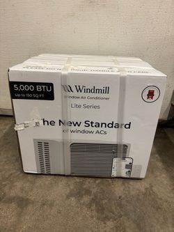 New 5000 BTU Window Air Conditioner White
