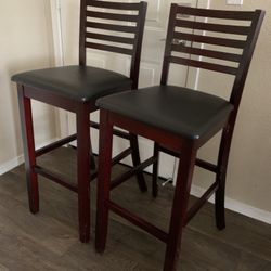 Two Bar Stools 30 in.