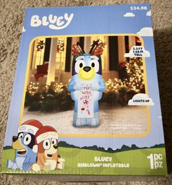 Bluey Christmas Inflatables, My Wish List Bluey