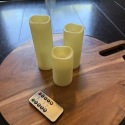 Flameless Battery Powered Candles
