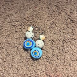 Pearl earrings home made one of a kind