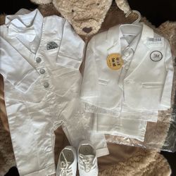 Boys Christening Suit 1. / 0-3M 2 / 3-6 M