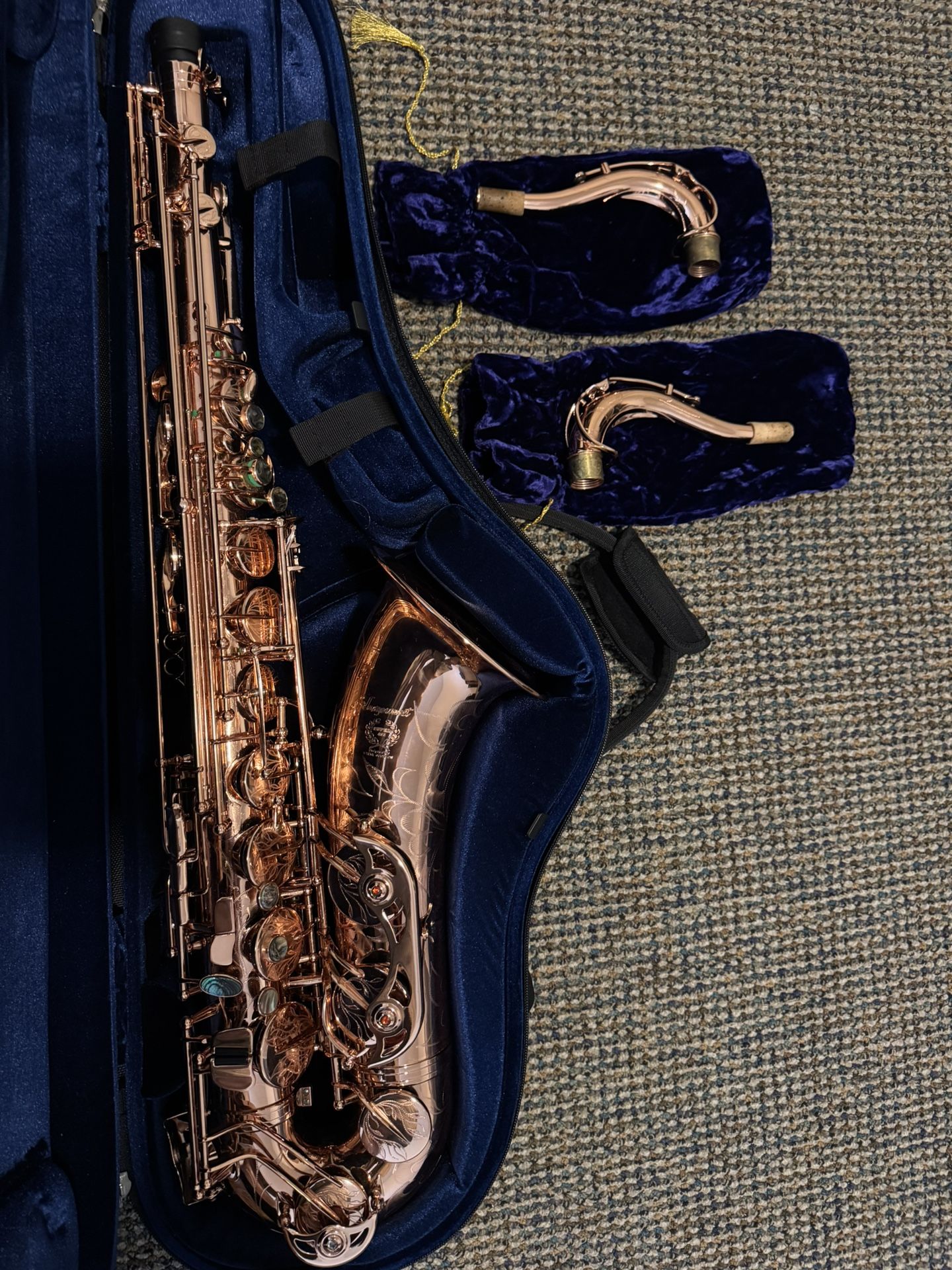 SaxGourmet Super 400 Solid Copper Tenor Saxophone - NEAR-MINT‼️