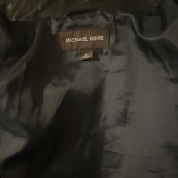 Black Michael Kors Jacket 