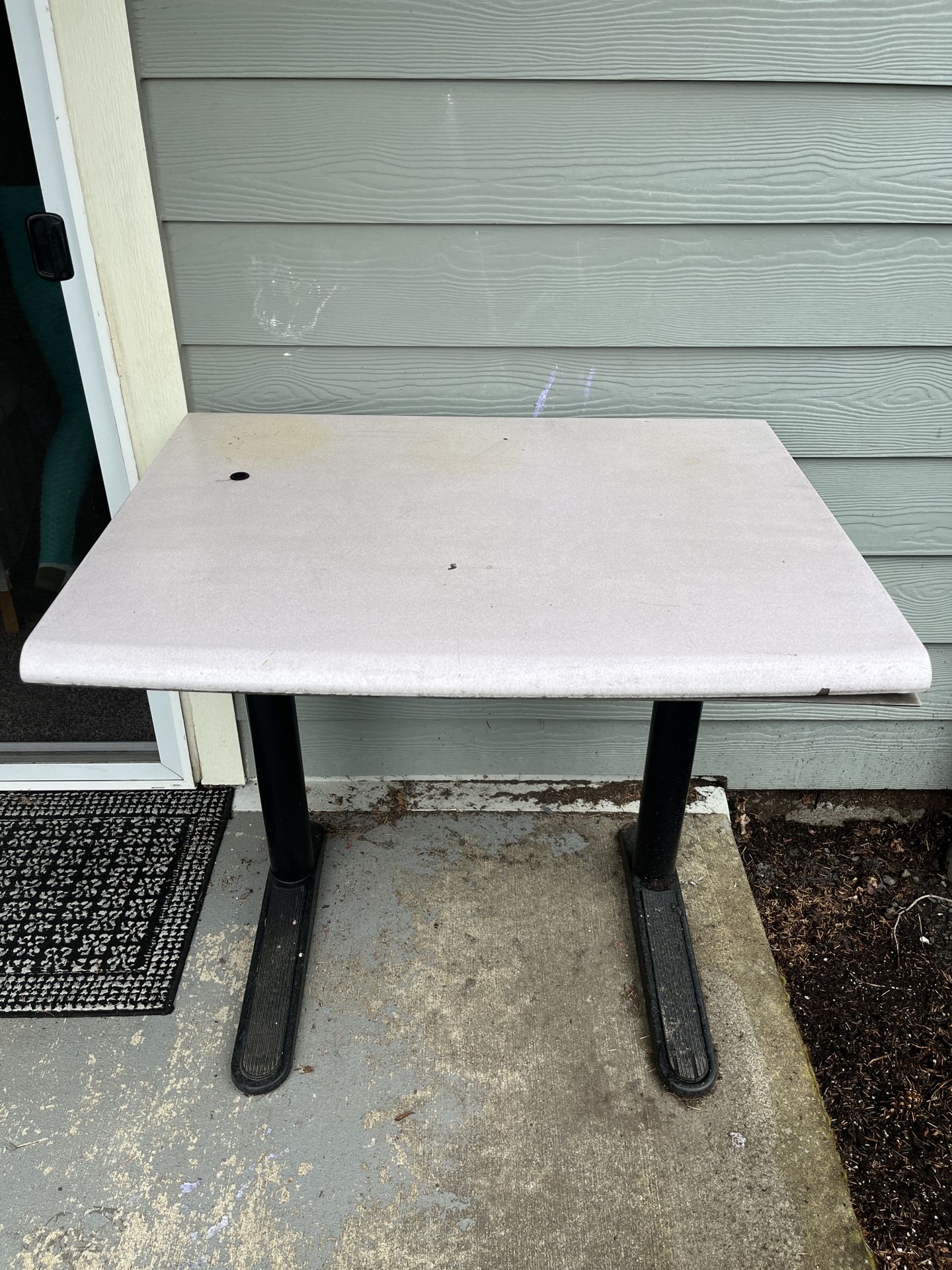 Computer Desk, Kept Outside, In Good Condition