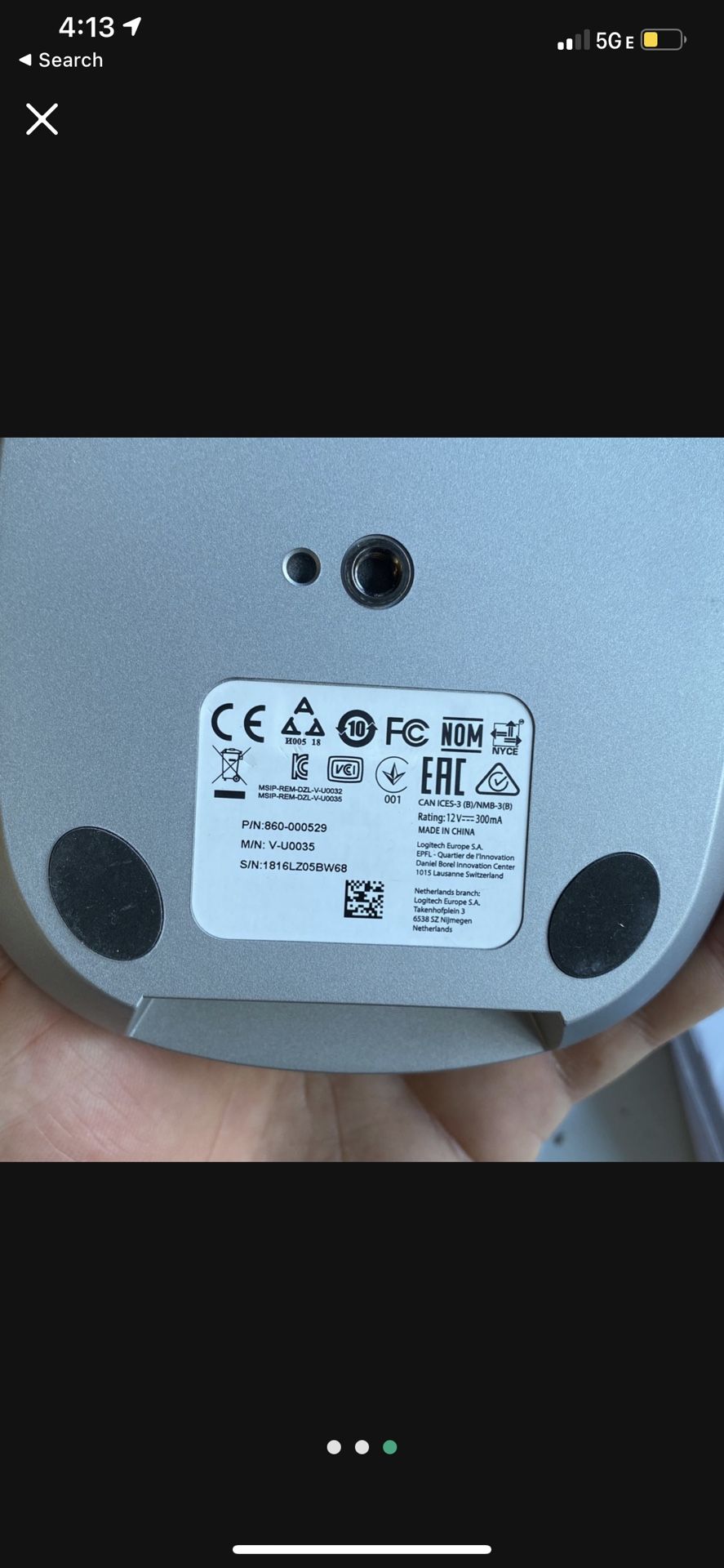 Logitech Conference room camera