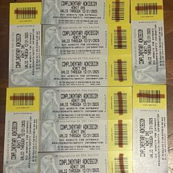 Aquarium Of The Pacific Tickets!