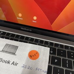 Macbook Air 2020, 13 Inch, 512 GB, with 30 day warranty