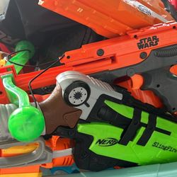 Lot Of NERF Guns