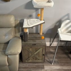 Cat Tower/ Litter Cabinet 