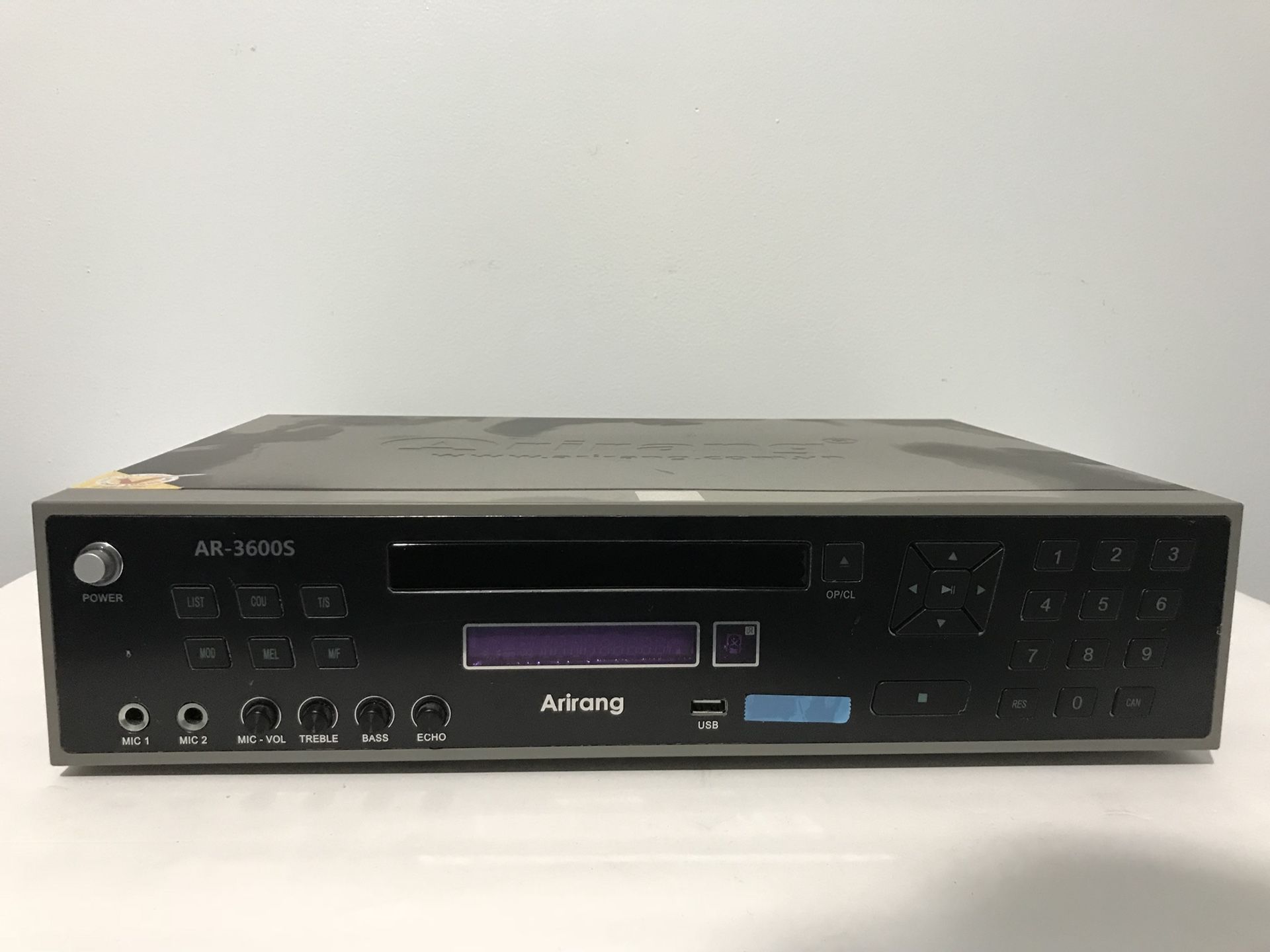 Arirang Karaoke Player AR-3600s with Vietnamese/ English songs