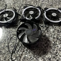 cpu cooler + Case Fan 