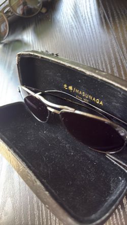 Masunaga sunglasses