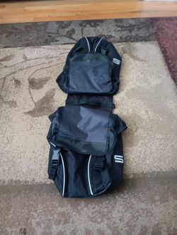Bike saddle bags