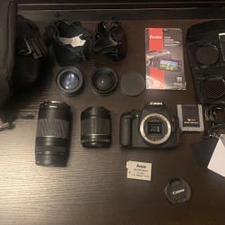 Canon Rebel T5i (+ Lenses & Accessories)