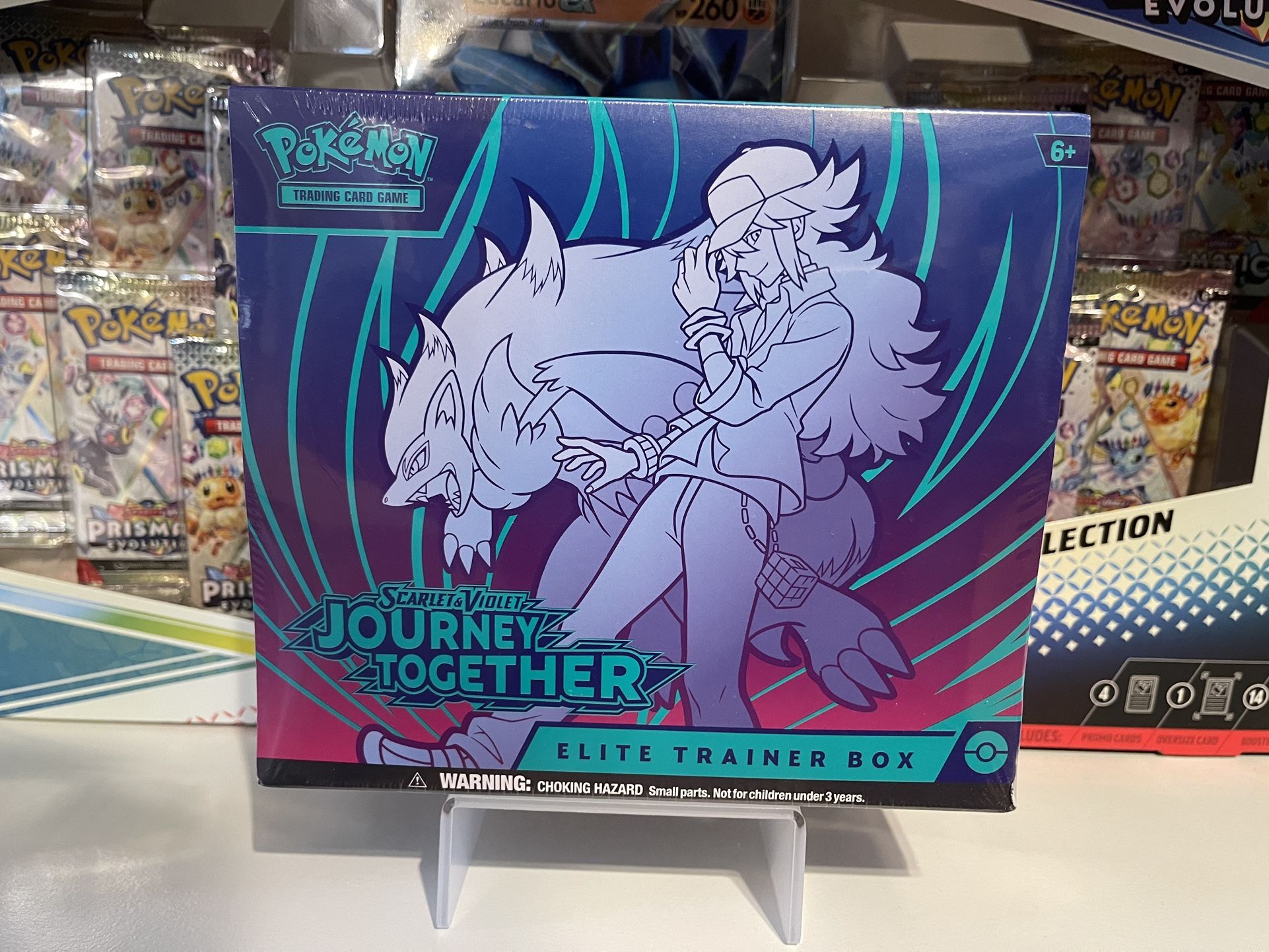 Journey Together Elite Trainer Box Pokemon