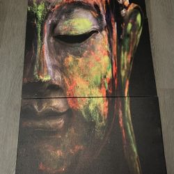 3 Piece Buddha wall Art
