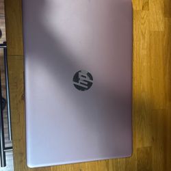 Rose Gold HP Laptop 