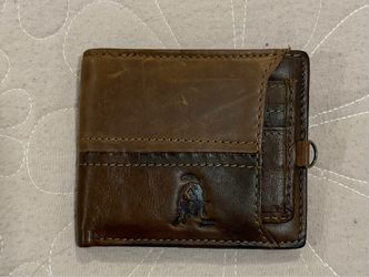 Brown Leather Bifold Wallet
