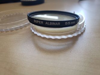 Vintage Super Albinar Filter 55mm UV