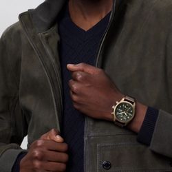 IWC World Pilot Series Fire-breathing Fighter Automatic Mechanical Movement Dual Display Chronograph Anti-magnetic Luminous (359)27