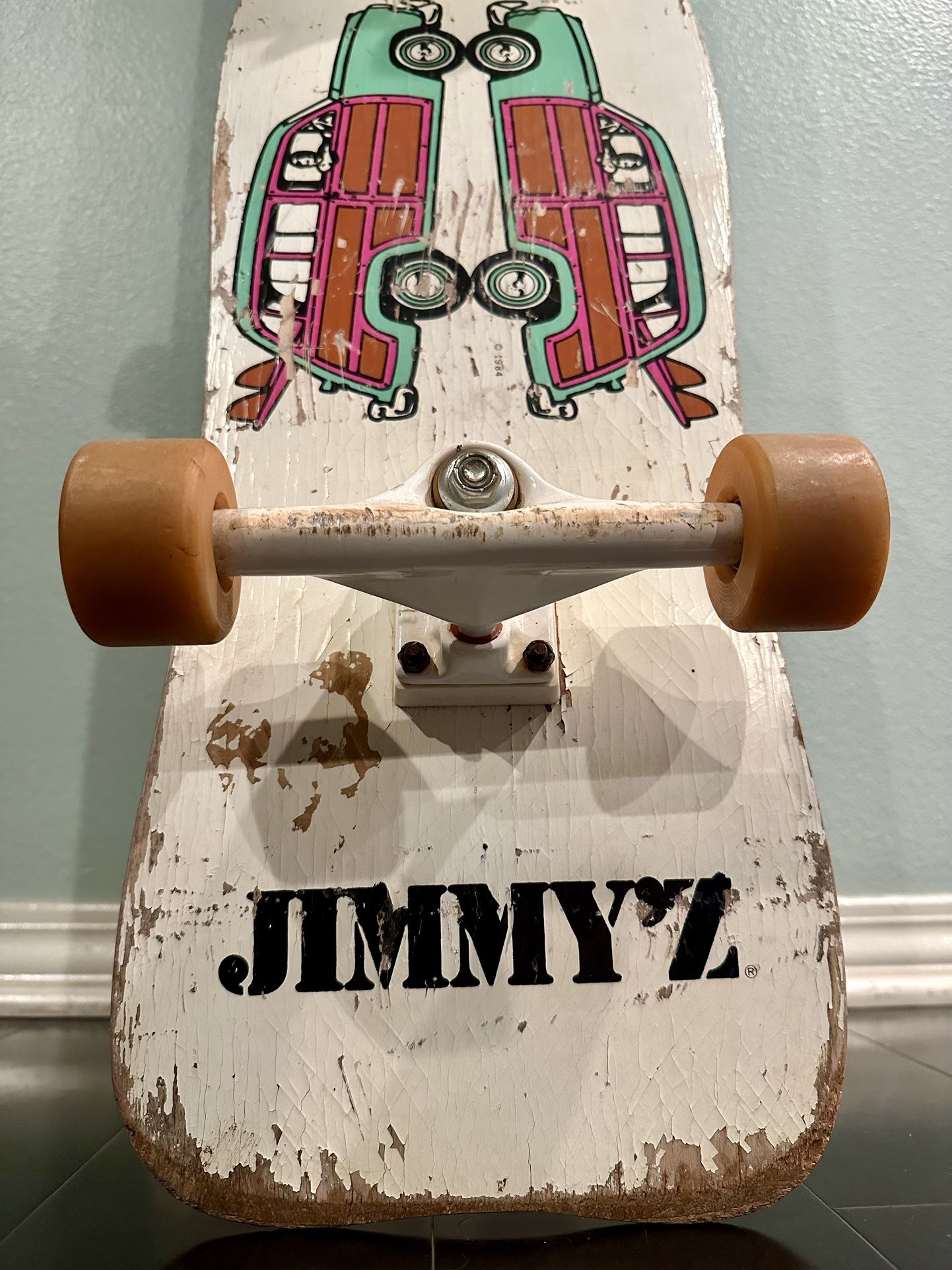 Rare Vintage Jimmy Z Skateboard