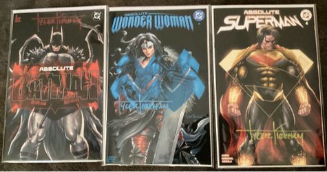 Tyler Kirkham Huge Lot of Rare Autographed Comics W/Certificates CGC Graded