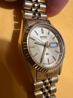 Seiko Quartz Day-Date Watch
