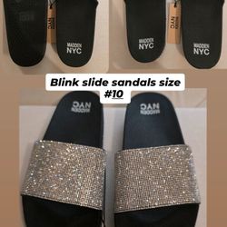 Bling Slide Sandals Madden