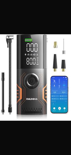 Compresor de aire portátil para inflador de neumáticos🏷️ Portable air compressor for tire inflator.