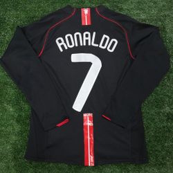 Manchester United 2007/2008 Home Jersey Ronaldo #7  Small Men’s (All sizes available)