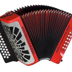 Hohner Compadre Diatonic Accordion Keys of G/C/F