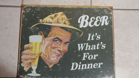 Beer sign