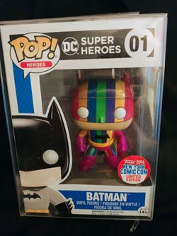 Funko Pop Batman Rainbow NYCC 2016 Limited Edition