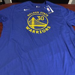 Golden State Warriors NBA Steph Curry #30 Nike T-Shirt Men's Size 2XL NEW