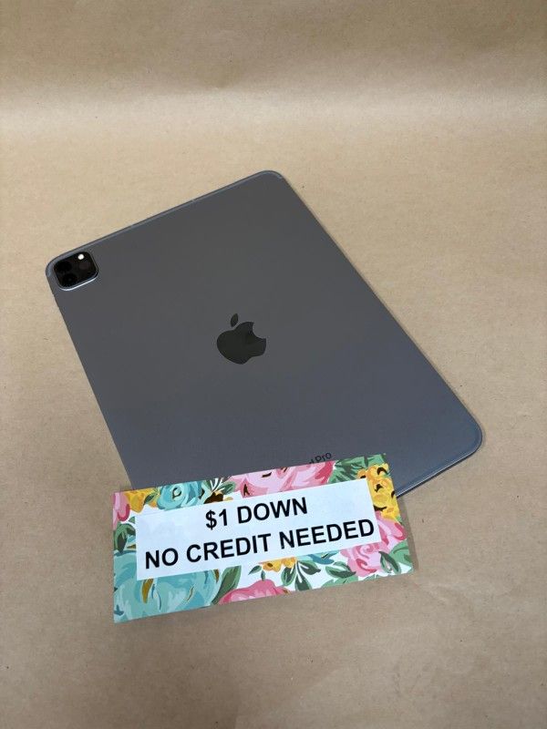 Apple IPad Pro 11 Inch 4th Generation Tablet - Only $1 Today Pay The Rest Later!