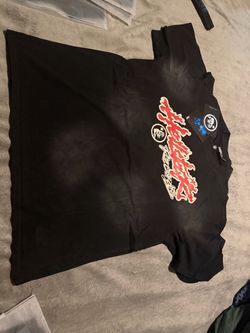 Black Graphic T-Shirt with Tags