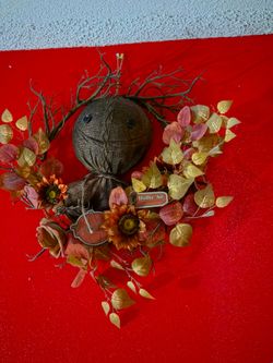 Light-up Sam Wreath (trick or treat)