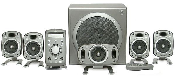 Logitech Z680 Z-680 505 watts 5.1 THX Certified Speaker