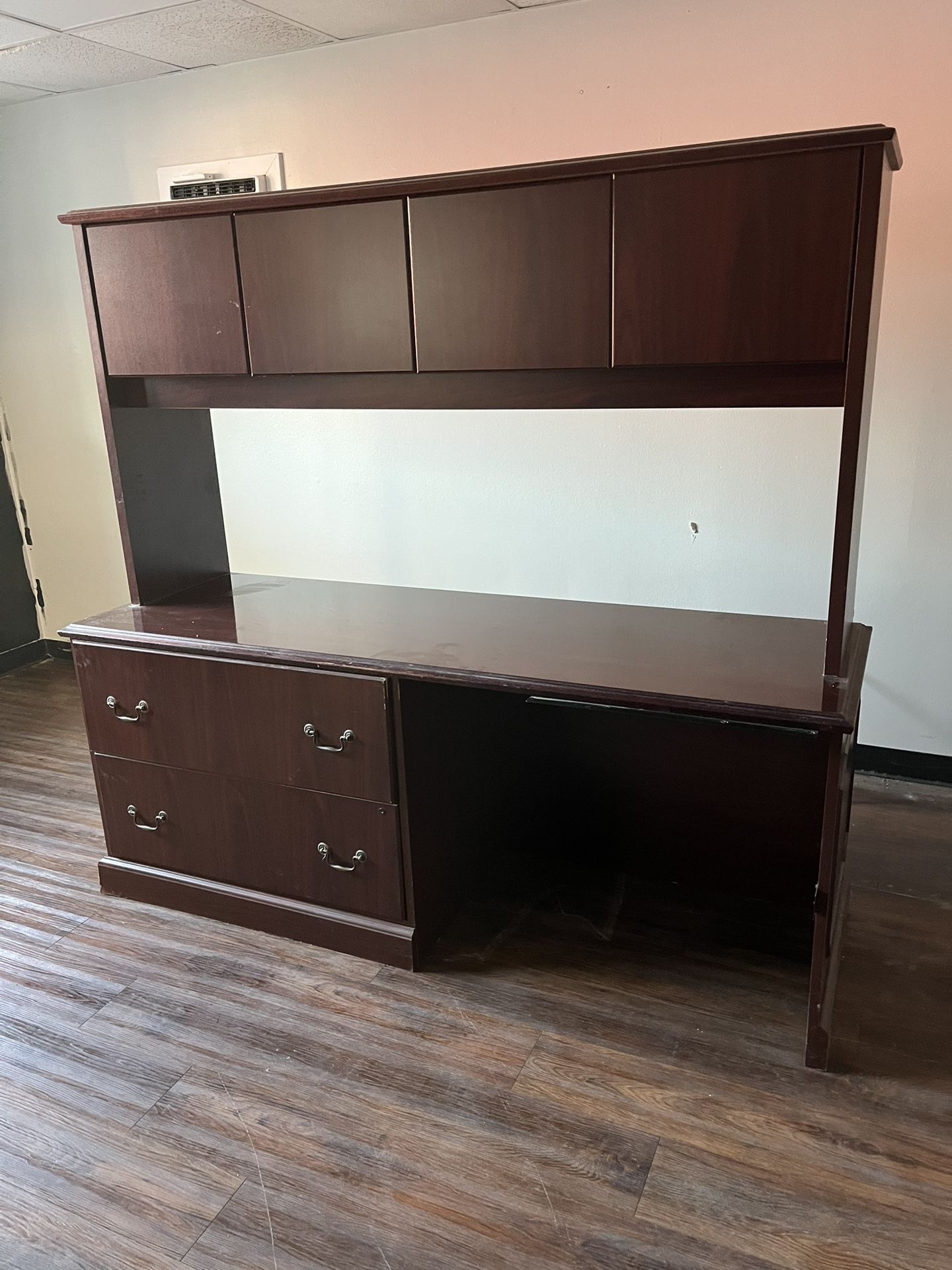 TV Stand/ Desk With Drawers