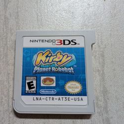 Kirby Planet Robobot Nintendo 3ds Game