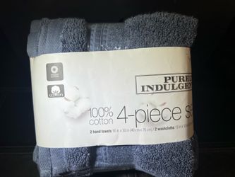 Purely Indulgent  4 piece towel set