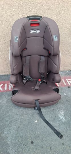 Black booster seat