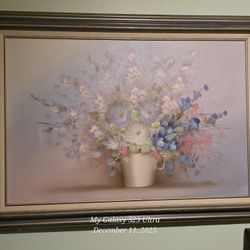 "Floral Bouquet" Oil On Canvas Painting Original