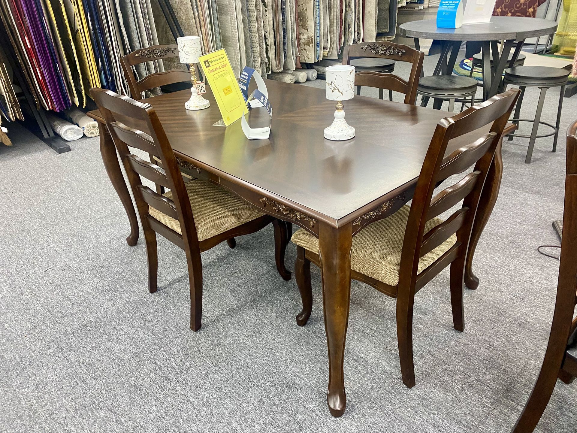 7pc Dinning Table Set $799