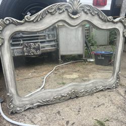 Large Vintage Style Mirror