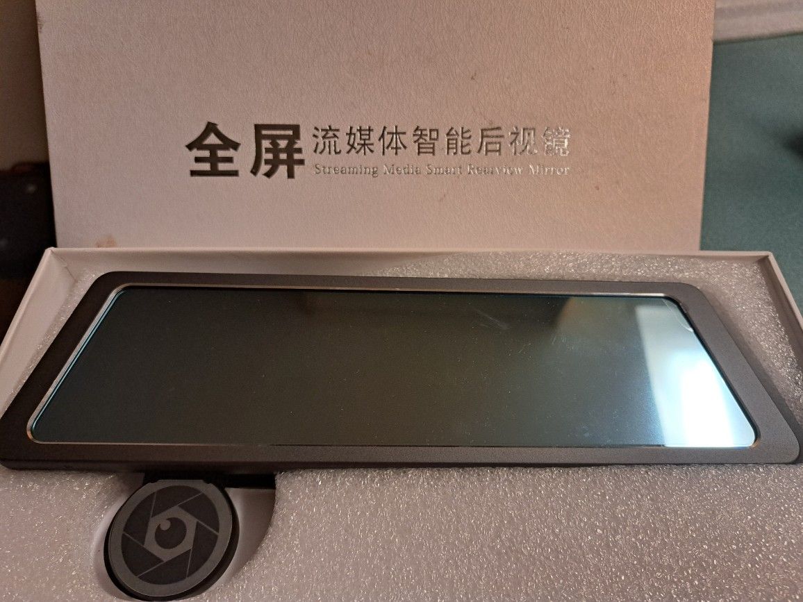 Streaming Media Smart Rearview Mirror